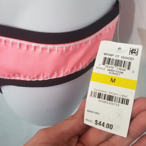 Bar III Color Block Swimsuit - Picture 7 of 10